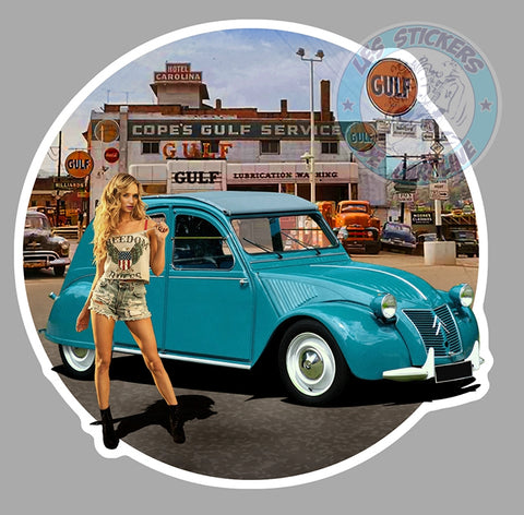 2CV CITROEN PINUP DB090