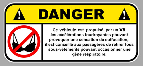 DANGER VEHICULE V8 DB109