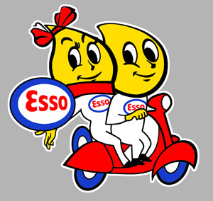 LOGO ESSO SCOOTER EA016
