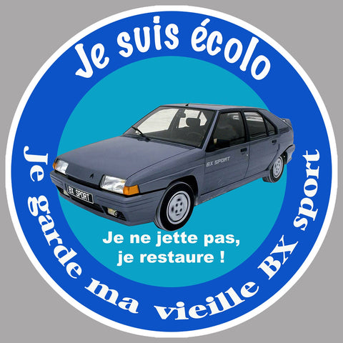 JE SUIS ECOLO BX SPORT EZ024