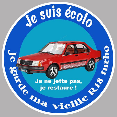 JE SUIS ECOLO R18 EZ035