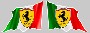 2 x DRAPEAU SCUDERIA FA028