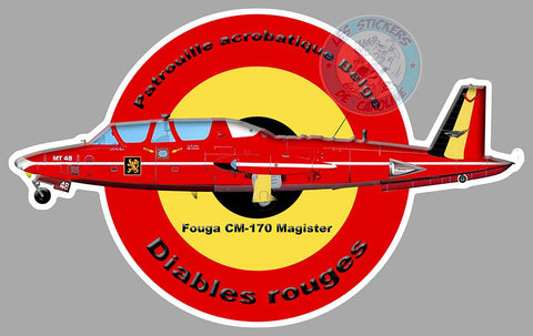 FOUGA PATROUILLE BELGE FB115