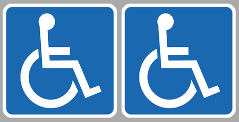 2 x ACCES HANDICAPES HB109