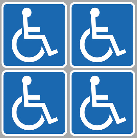 4 x ACCES HANDICAPES HB109