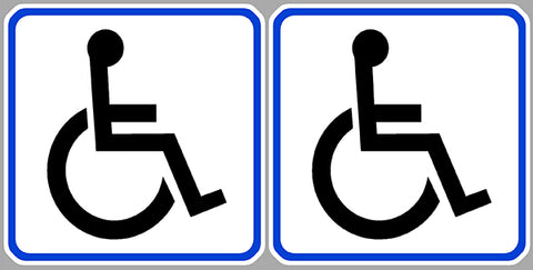 2 x ACCES HANDICAPES HB110