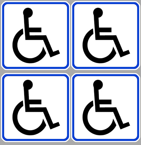4 x ACCES HANDICAPES HB110