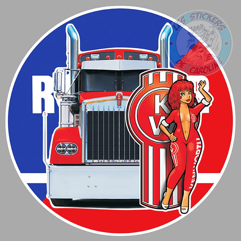 PIN UP CAMION KENWORTH KA092