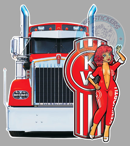 PIN UP CAMION KENWORTH KA094