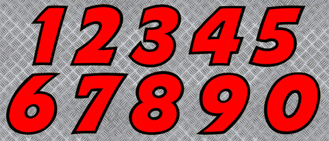 NUMERO COURSE MOTO NU013-2