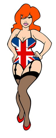 PIN UP ANGLAISE PC151