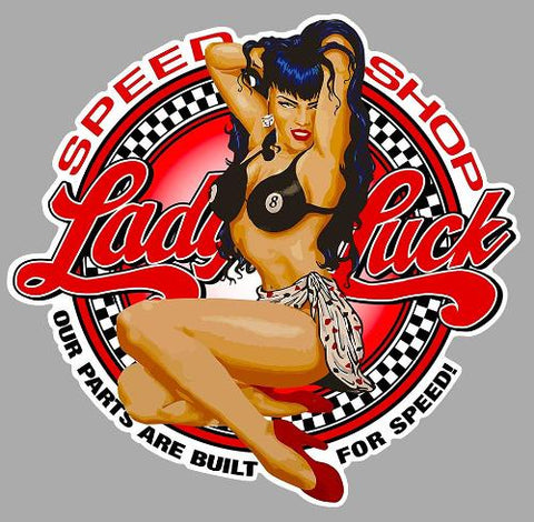 LADY LUCK PINUP PD061