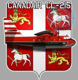 LOT 15 STICKERS 9cm DE CANADAIR MONDIALS