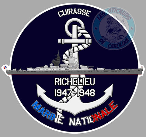 CUIRASSE RICHELIEU 1947-48 RB030