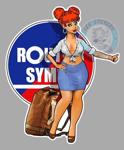 LES ROUTIERS PINUP RB074