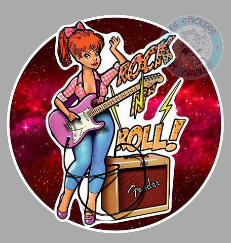 ROCK N'ROLL PINUP RB084