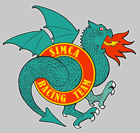 SIMCA RALLYE DRAGON FEU SA064