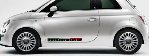 2 X SCUDERIA ITALIA FIAT 500 SA133