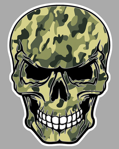 TETE DE MORT MILITAIRE SA167