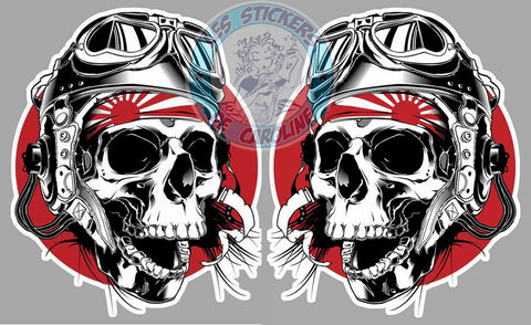 2 X SKULL KAMIKAZE SA204+SA196