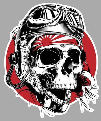 TETE DE MORT KAMIKAZE SA204