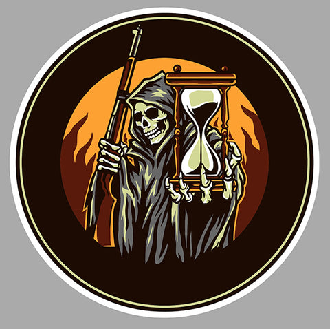 SKULL TETE DE MORT LA MORT SC177