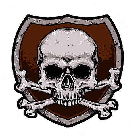 SKULL TETE DE MORT PIRATE SC179