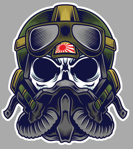 SKULL KAMIKAZE JAPON SC185