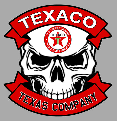 LOGO TEXACO SKULL TA135