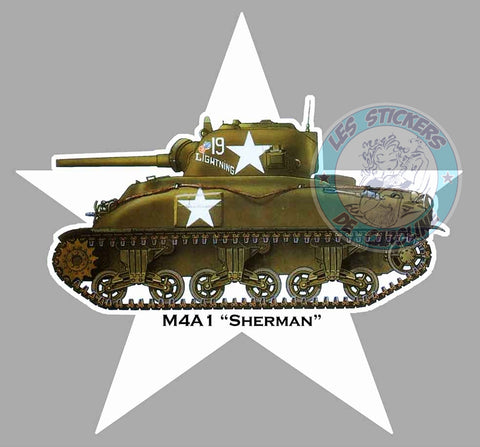 CHAR SHERMAN TANK TB010