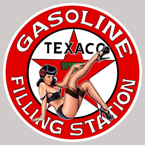 PINUP TEXACO TZ011