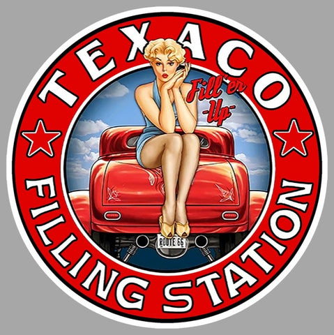 PINUP TEXACO TZ012