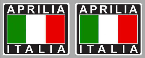 2 X LOGO APRILIA AB068