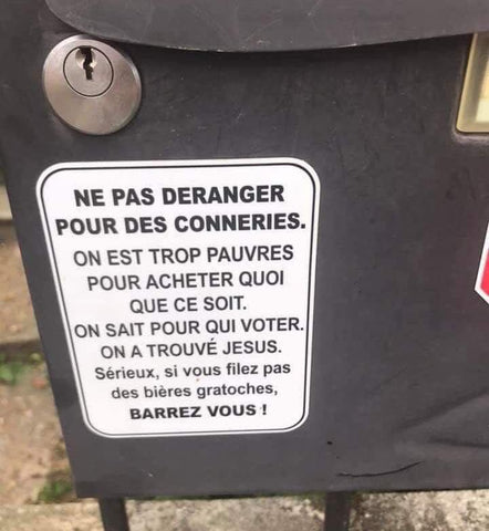 NE PAS DERANGER NA046-2