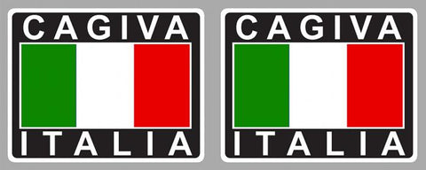 2 X LOGO CAGIVA DB047