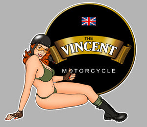 LOGO MOTO VINCENT PINUP PA284