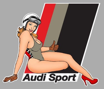 AUDI SPORT PINUP PC095